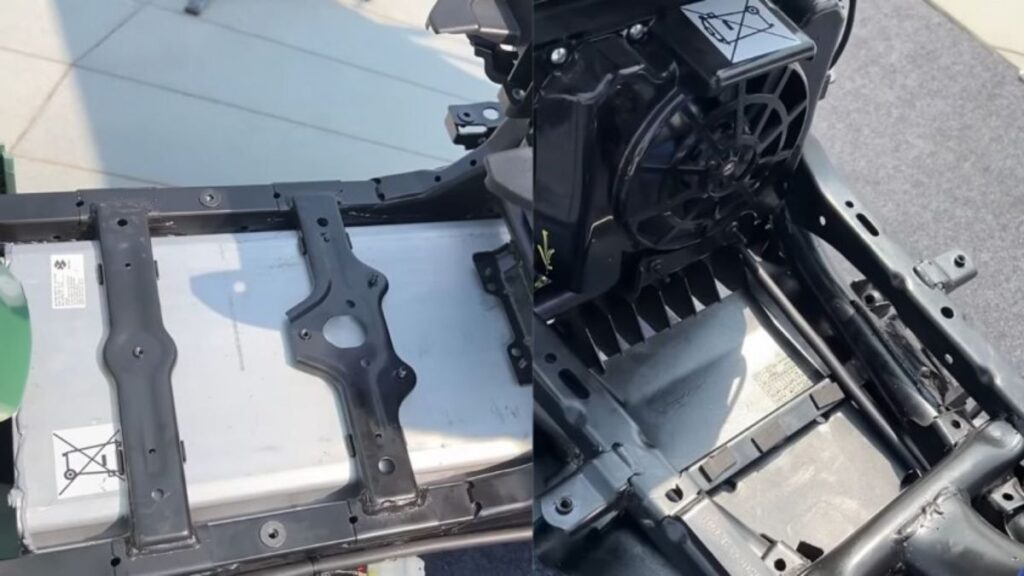 2025 bajaj chetak electric scooter old new battery