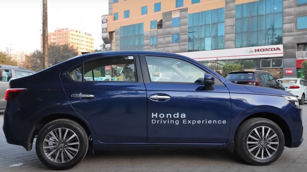 honda amaze dimensions 2025