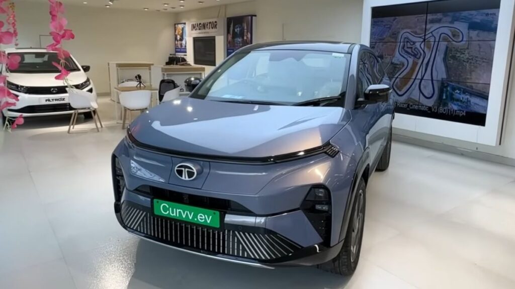tata curvv ev front view