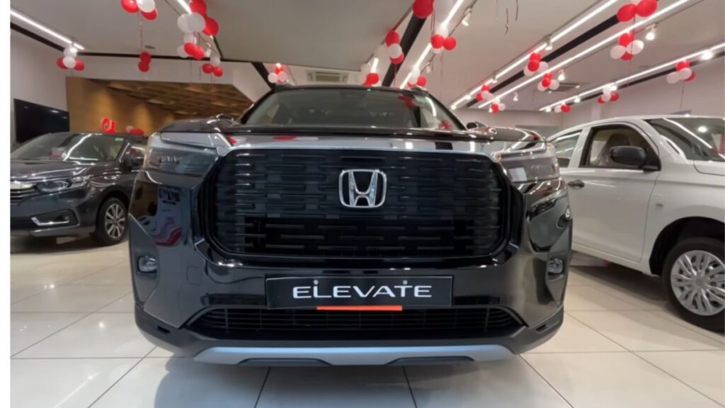 honda elevate black edition front view