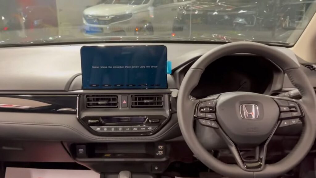 honda elevate black edition interior