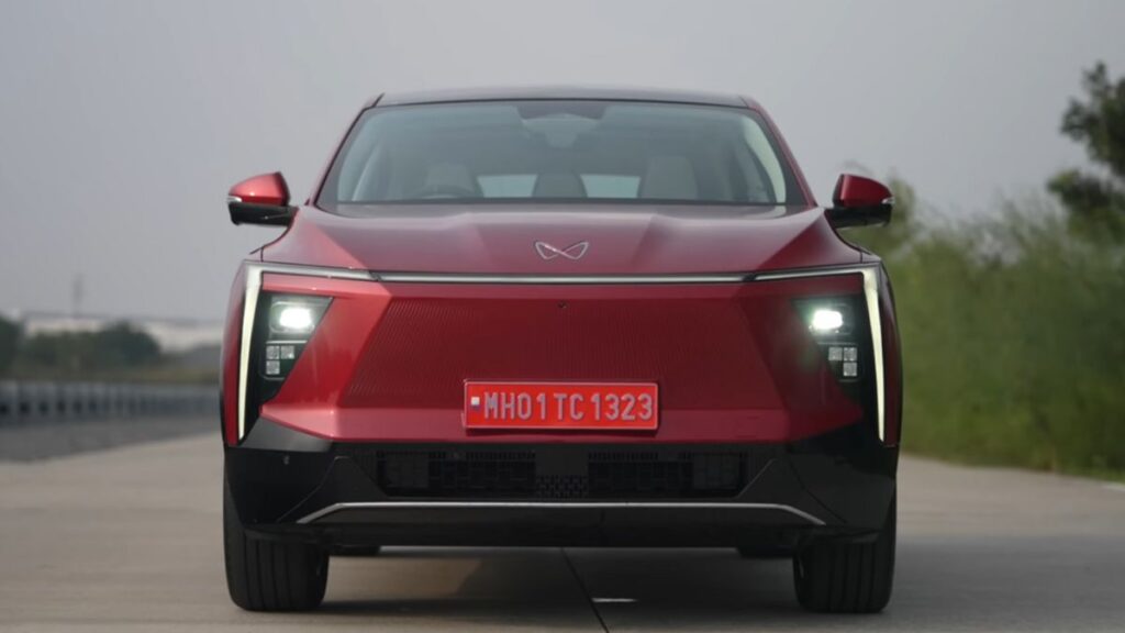 mahindra xev 9e front view