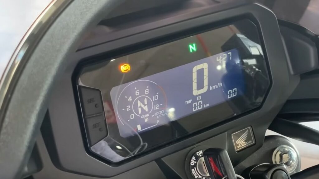 new honda unicorn 2025 digital meter