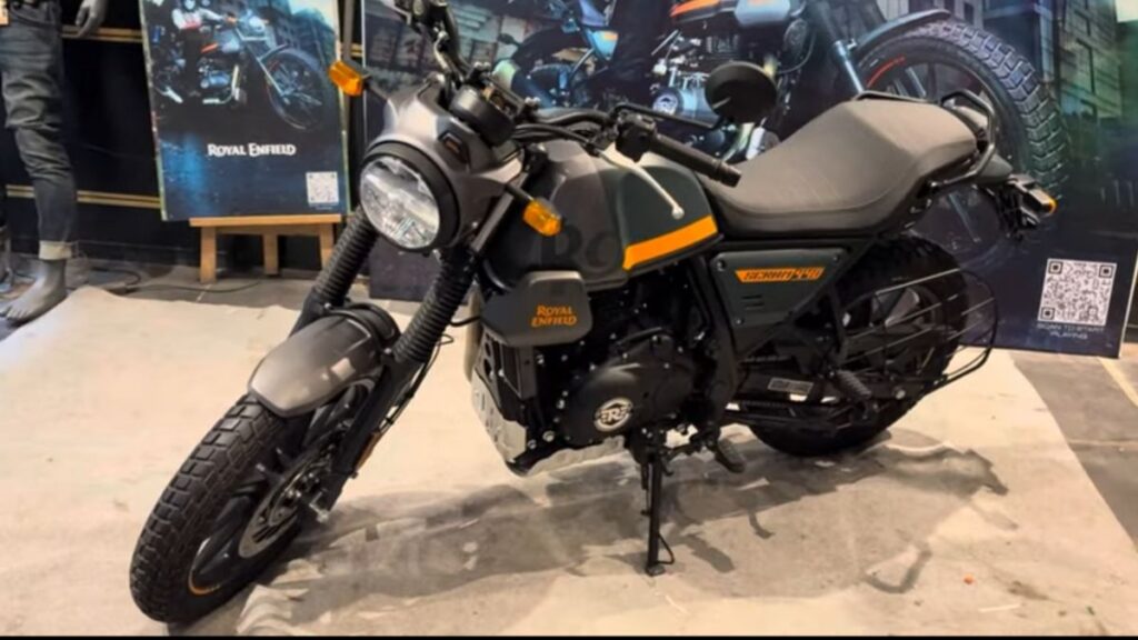 royal enfield scram 440 design
